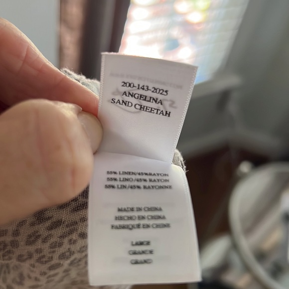 Rails, mini dress in super soft fabric, elasticized waist, cheetah print - Picture 10 of 11